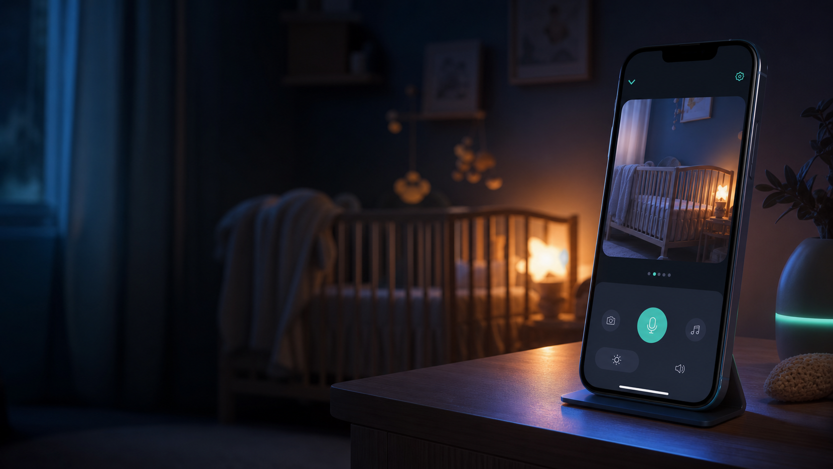 Une chambre d'enfant apaisée avec Lumixi